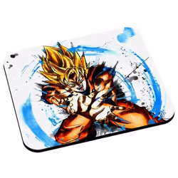 Tapis de souris goku super saiyan kameha dragon ball dbz manga