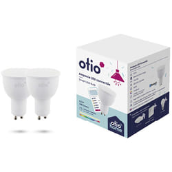 Otio - Pack de 2 spots led connectés Bluetooth GU10 4W