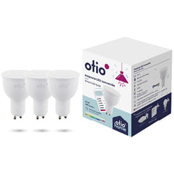 Pack de 3 spots led connectés Bluetooth GU10 4W Otio