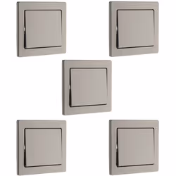 Va & Vient Inox brossé Art'Flat Commandez vos éclairages avec le Va et Vient 10A ultra design en inox brossé inoxydable de la ...