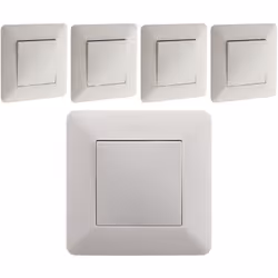 Gamme ARTEZO Interrupteur en Va et Vient 10A max Puissance maximum 2300W sous 230V. Installation encastrée sur tout type de b ...