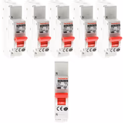 Caractéristiques du disjoncteur unipolaire PH+N - Thomson : Modèle : disjoncteur unipolaire phase + neutre Connexion automati ...
