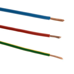 Set de 3 câbles électriques H07V-R 6mm² - 25m - Zenitech