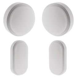 2 Hublots Led Rond Et Ovale - Blanc Chaud - Ip44 - 8w - Elexity