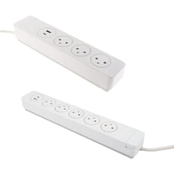 Zenitech - Multiprise Easy Eject 3x16A + bloc multiprise parafoudre 5 prises EasyEject + 2USB - Otio