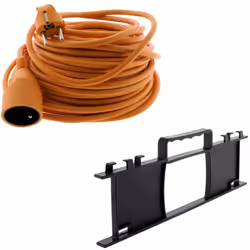 Prolongateur jardin 16A HO5VV-F 3G1,5 2P+Terre 25m + range câble Zenitech Caractéristiques du prolongateur jardin 16A HO5VV-F ...