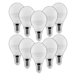 Lot de 10 ampoules connectées WIFI LED Globe E14 55W - Otio