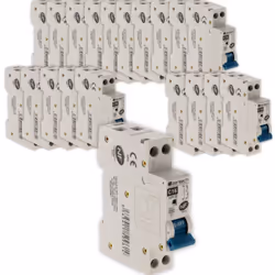 Caractéristiques du disjoncteur phase neutre 2A à 32A - 3kA - Zenitech : Modèle : disjoncteur phase neutre Convient pour les  ...