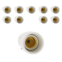 Lot de 10 adaptateurs douille B22/E14 - Zenitech
