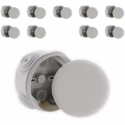 Caractéristiques de la boîte de dérivation ronde IP55 - Zenitech : Modèle : boîte de dérivation ronde Indice de protection IP ...