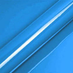 Polaire - dimexact - Vinyle covering bleu brillant pour surface plane avec colle airflow - 122 cm x 1.5 m - En Rouleau