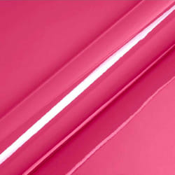 Polaire - dimexact - Vinyle covering rose brillant pour surface plane avec colle airflow - 122 cm x 1 m - En Rouleau
