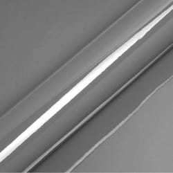 Polaire - dimexact - Vinyle covering gris moyen brillant pour surface plane avec colle airflow - 122 cm x 1 m - En Rouleau