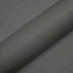 Dimexact - Covering gris foncé mat pour surface plane avec colle airflow - 122 cm x 0.5 m - En Rouleau