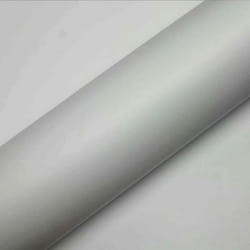 Dimexact - Covering gris perle mat pour surface plane avec colle airflow - 122 cm x 0.5 m - En Rouleau