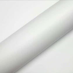 Dimexact - Covering blanc mat pour surface plane avec colle airflow - 122 cm x 0.5 m - En Rouleau