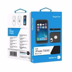 Mobilis 018036, Coque, Apple, iPhone 7/6/6S, 11,9 cm (4.7"), Noir
