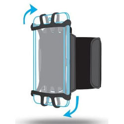 Mobilis ARM BAND 4-6IN . 15,2 cm (6") Boîte à brassard Noir