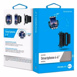 Mobilis ARM BAND 4-6IN . 15,2 cm (6") Boîte à brassard Noir - Vue supplémentaire 4