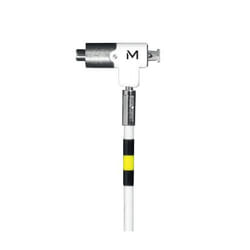 Mobilis 001268 câble antivol Argent, Blanc 2 m
