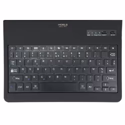 Mobilis 048033 clavier pour tablette Noir Bluetooth ĄŽERTY Français