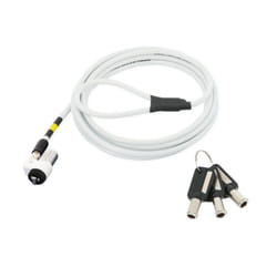 Mobilis 001325 câble antivol Blanc 1,8 m