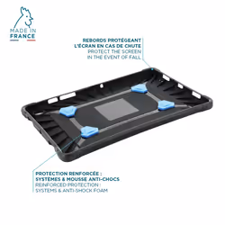 Mobilis 053016 étui pour tablette 10.5" Housse Noir