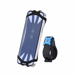 Mobilis 044028, Mobile/smartphone, Support passif, Vélo, Trottinette, Scooter, Noir