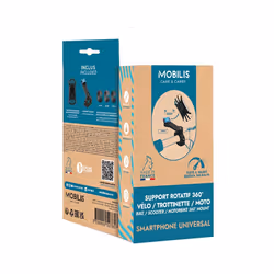 Mobilis 044028 support Support passif Mobile/smartphone Noir