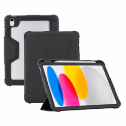 Mobilis 062004 étui pour tablette 10.9" Folio Noir, Transparent