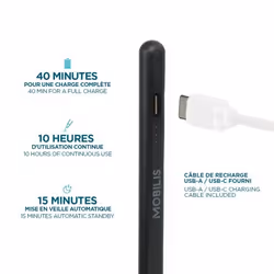 Mobilis 001090 stylet Noir - Vue supplémentaire 7