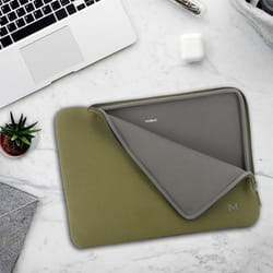 Mobilis 049020 36,1 cm (14.2") Malette Vert, Gris