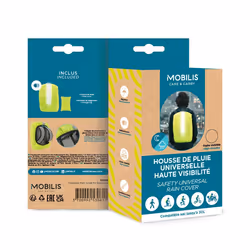 Mobilis 001366 accessoire de sac à dos Housse de protection anti-pluie pour sac à dos Noir, Vert, Gris - Vue supplémentaire 4
