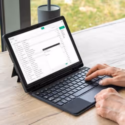Mobilis 29035 étui pour tablette 11" Folio Noir