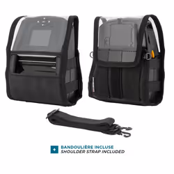 Mobilis 031020 accessoire d'imprimantes portables Boîtier de protection Noir, Transparent 5 pièce(s) ZEBRA (ZQ320 Plus / ZQ511) ; HONEYWELL (RP2E / RP2F) ; BIXOLON (SPP-R410 / SPP-L300 / SPP-L410 / BK3-31) ; STAR (WSP I-450) - Vue supplémentaire 6