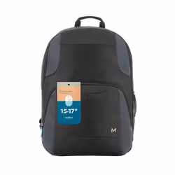 Mobilis The One Basic 17" Sac à dos Noir, Marine - Vue supplémentaire 6