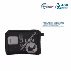 Mobilis 005038 sac à main et sac en bandoulière Noir, Bleu Unisexe - Vue supplémentaire 4