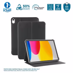 Mobilis 068019 étui pour tablette 27,9 cm (11") Folio Noir - Vue supplémentaire 4
