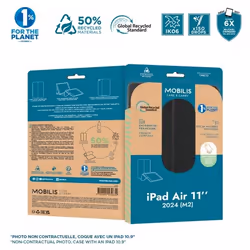 Mobilis 068019 étui pour tablette 27,9 cm (11") Folio Noir - Vue supplémentaire 6