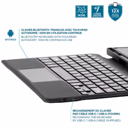 Mobilis 029036 étui pour tablette 10.9" Folio Noir - Vue supplémentaire 4