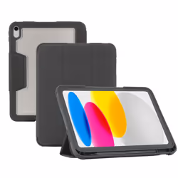 Mobilis 062006 étui pour tablette 27,9 cm (11") Folio porte carte Noir, Transparent