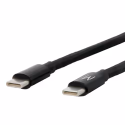 Mobilis 001389 câble USB 1 m USB C Noir