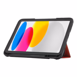 Mobilis 062008 étui pour tablette 27,9 cm (11") Folio porte carte Noir, Rouge, Transparent