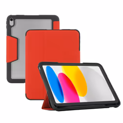 Mobilis 062008 étui pour tablette 27,9 cm (11") Folio porte carte Noir, Rouge, Transparent - Vue supplémentaire 4