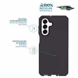 Mobilis 066100 coque de protection pour téléphones portables 17 cm (6.7") Housse Noir - Vue supplémentaire 6