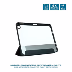 Mobilis 060021 étui pour tablette 27,9 cm (11") Folio porte carte Noir, Transparent - Vue supplémentaire 7