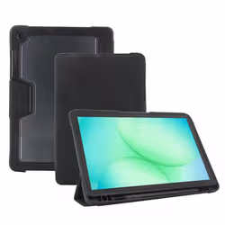 Mobilis 062016 étui pour tablette 27,9 cm (11") Folio porte carte Noir, Transparent - Vue supplémentaire 2
