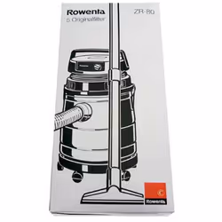 Boîte de 4 sacs WET & DRY d'origine pour aspirateur ROWENTA Spécialement conçus pour les aspirateurs cuve Microfibres grande  ...