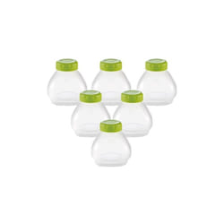 Jeu de 6 flacons + bouchons pour Yaoutière SEB XF102000