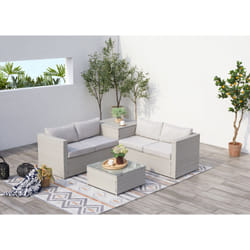 Concept Usine Silang ensemble de meubles de jardin Gris